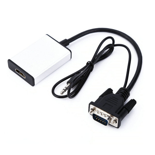 VGA to Premium HD Computers 1080P HD with Audio TV AV HDTV Video Cable ...