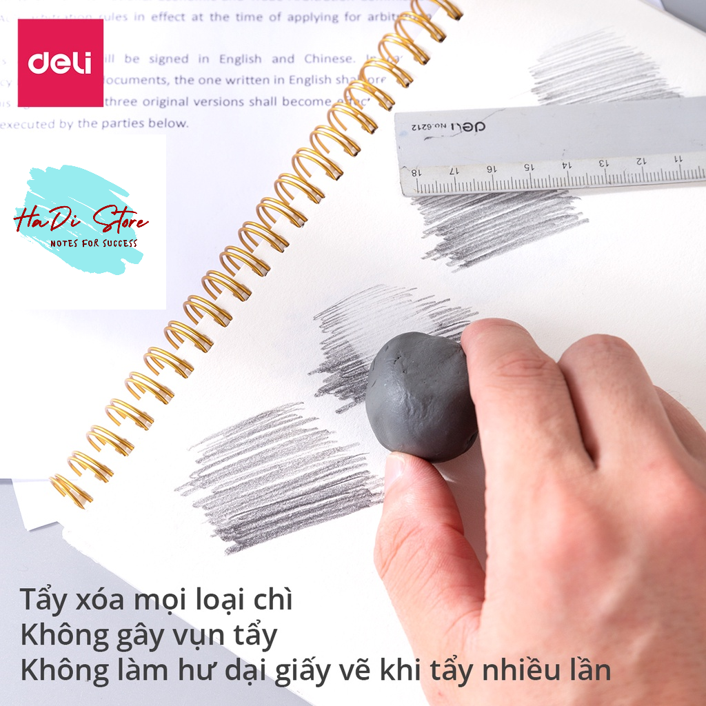 Gôm tẩy đất sét Deli (Mã SP:Deli-G-Clay)