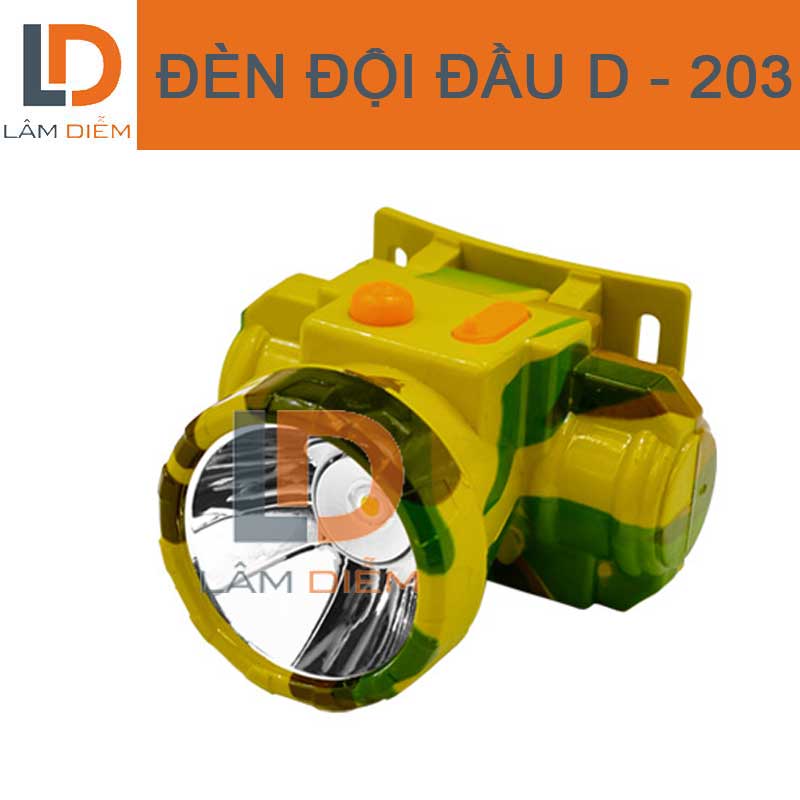 đèn pin đội đầu siêu sáng lính gọn nhẹ A2