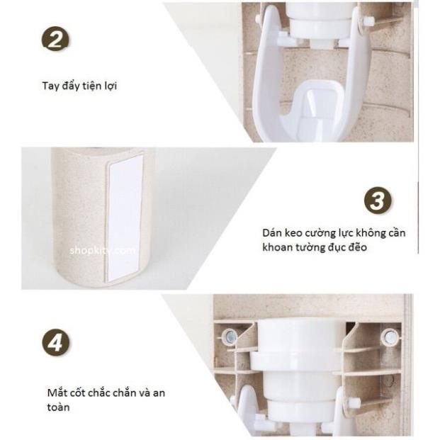Bộ nhả kem đánh răng ECOCO cao cấp 1703 QH's
