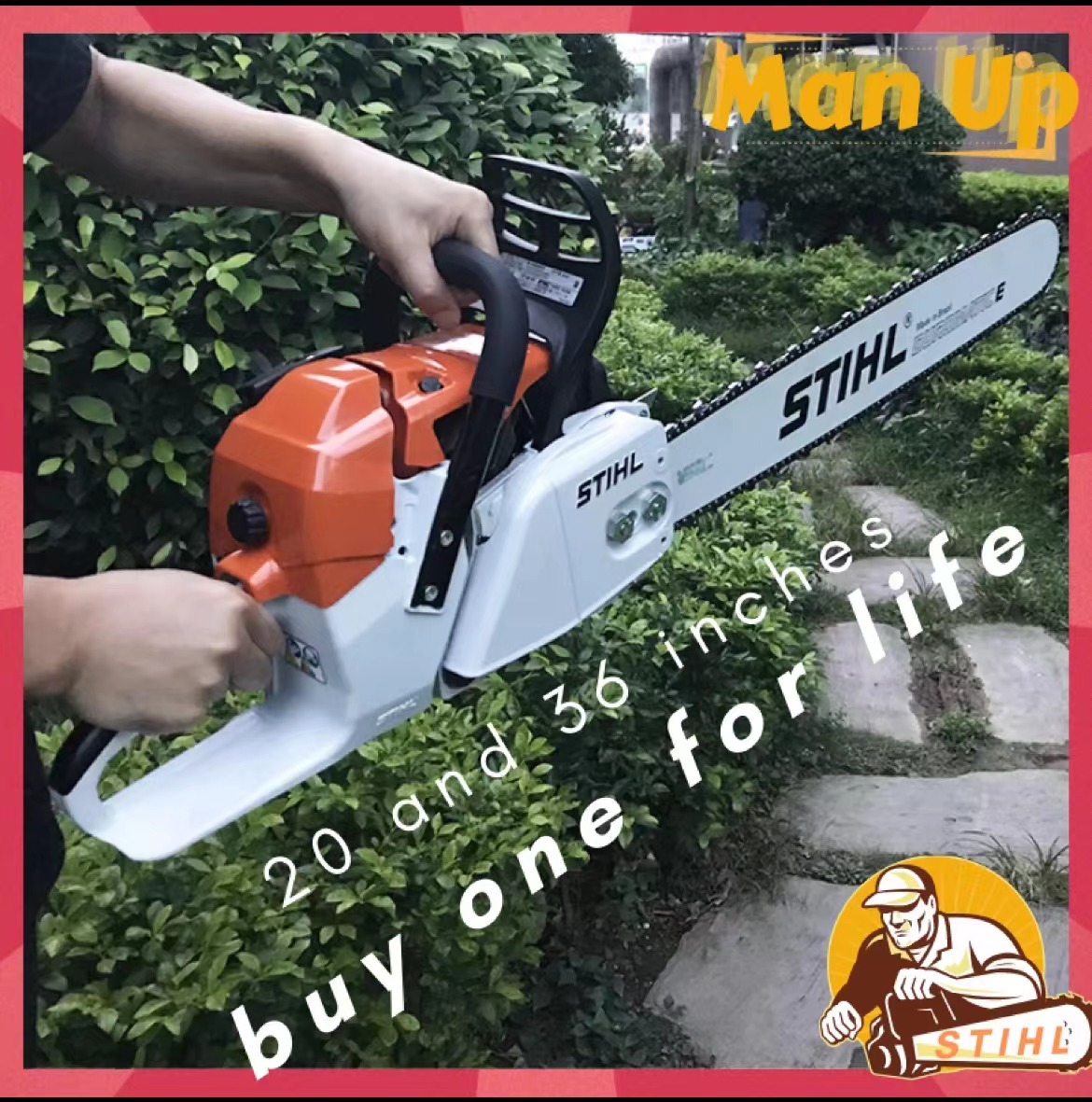 Duromatic Petrol Chainsaw (MS070 