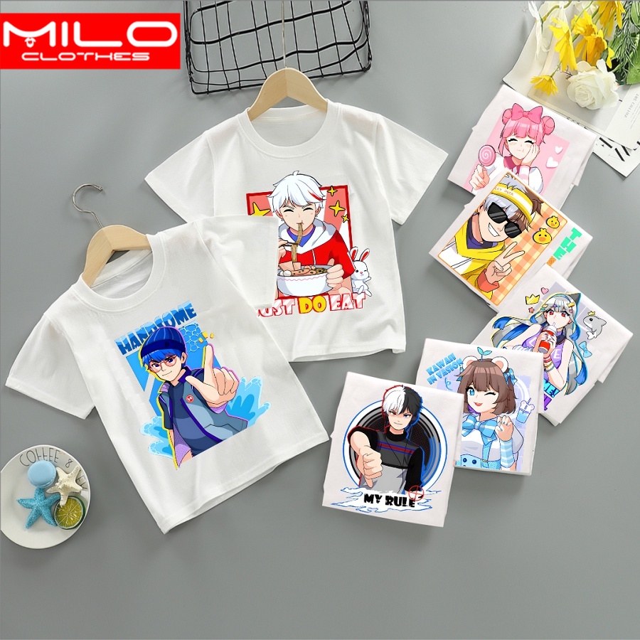 Áo Thun Hero Team Phong Cận Mr.Vịt Simmy Sammy Các Bé Cực Thích