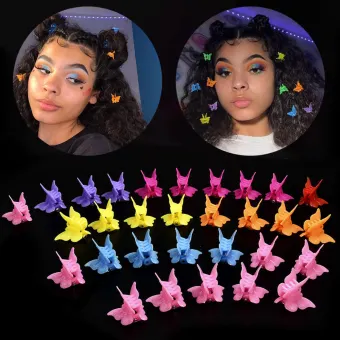 baby butterfly hair clips