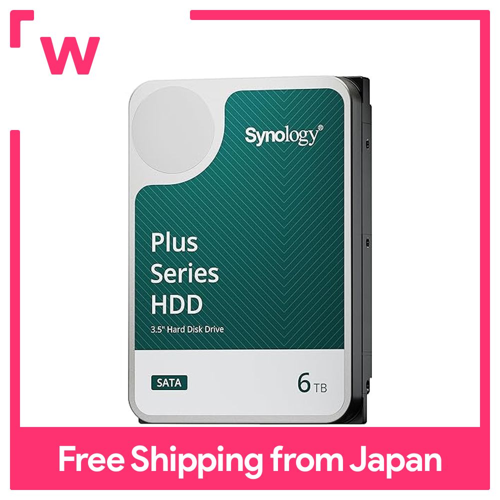 Synology HAT3300 3.5インチSATA 6TB HDD(3年保証)(HAT3300-6T