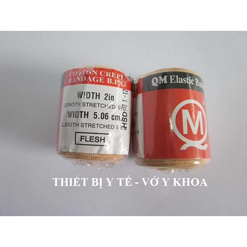 Băng thun y tế Quang Mậu (1 móc, 2 móc, 3 móc, 4 móc)