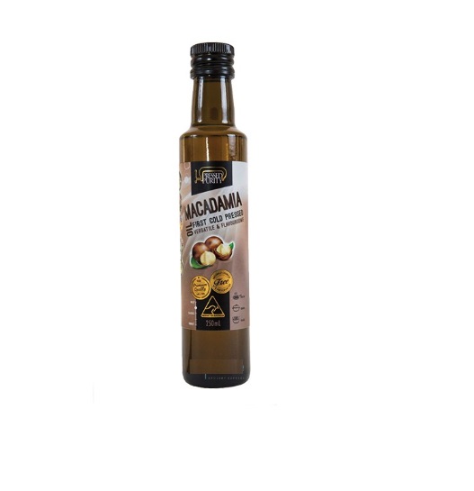 Dầu ăn macca ép lạnh hiệu Pressed Purity 250ml