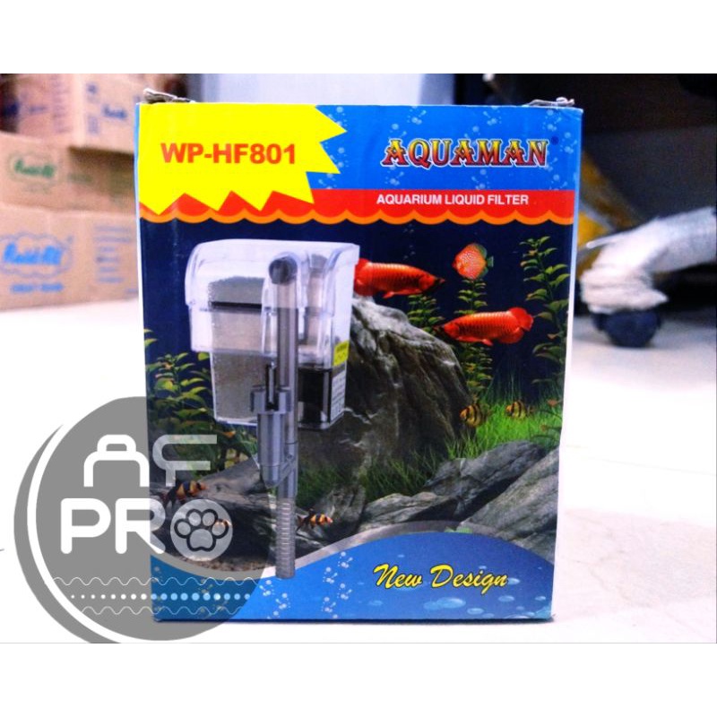 Pompa Aquarium aquascape Hanging Filter AQUAMAN WP HF 801