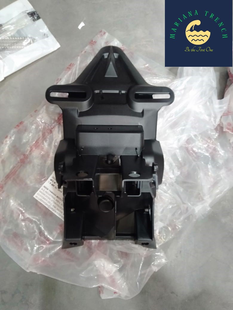 Yamaha FZS V3 Rear Fender or Rear Short Mudguard Number Plate Frame Yamaha FZ V3 Short Mudguard. 