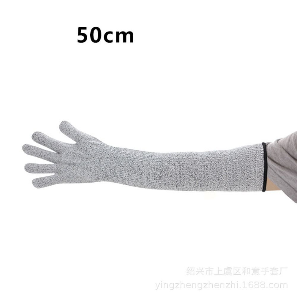 Superstition effluence78su6 1 pair useful anti-puncture cut-resistant anti cut gloves skin-friendly arm protection sleeve hppe cut resistan