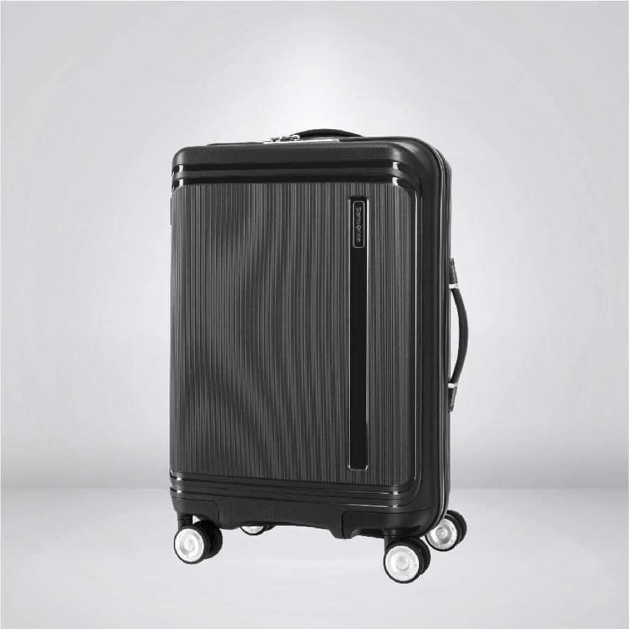 Vali Samsonite Hartlan, Vali Kéo, Vali Du Lịch, Size Cabin 20 inch, Chất Liệu Nhựa bền Polypropylene, Phong Cách Sang Trọng, Phù Hợp Cho Doanh Nhân, Văn Phòng Đi Công Tác, Nhập Đức, BH 12 Tháng