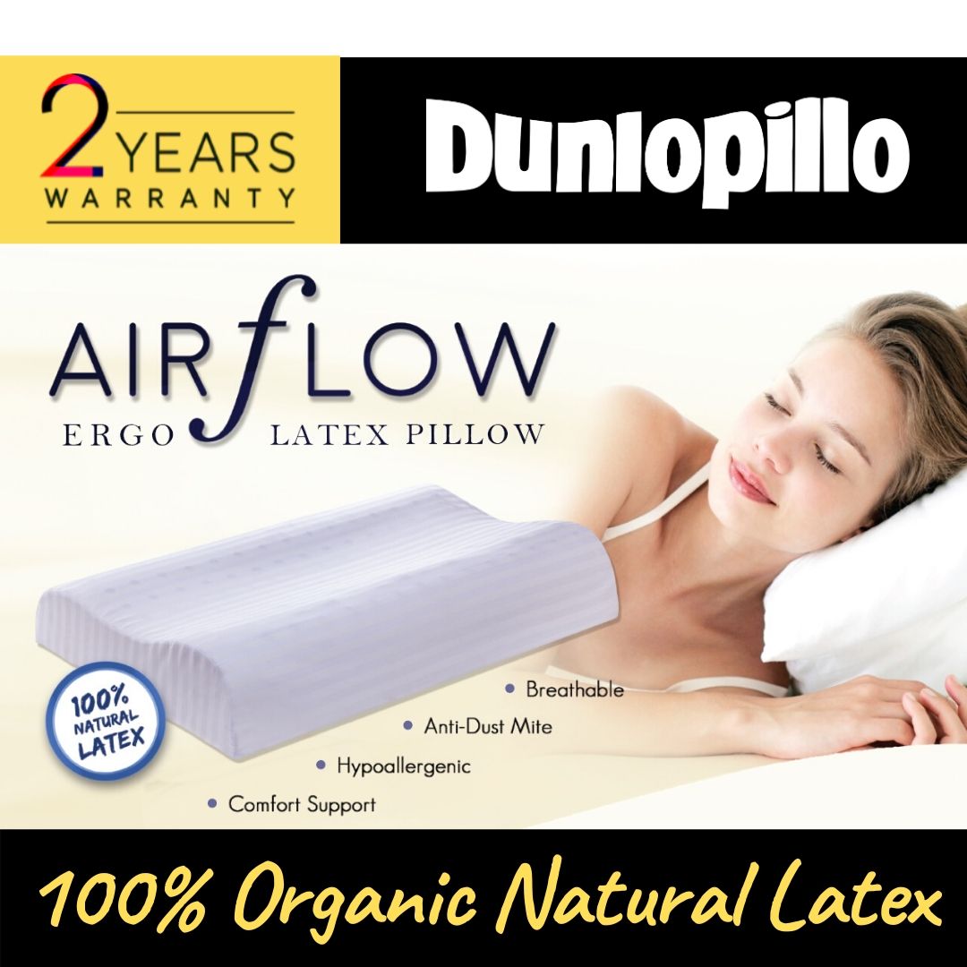 dunlopillo airflow latex pillow