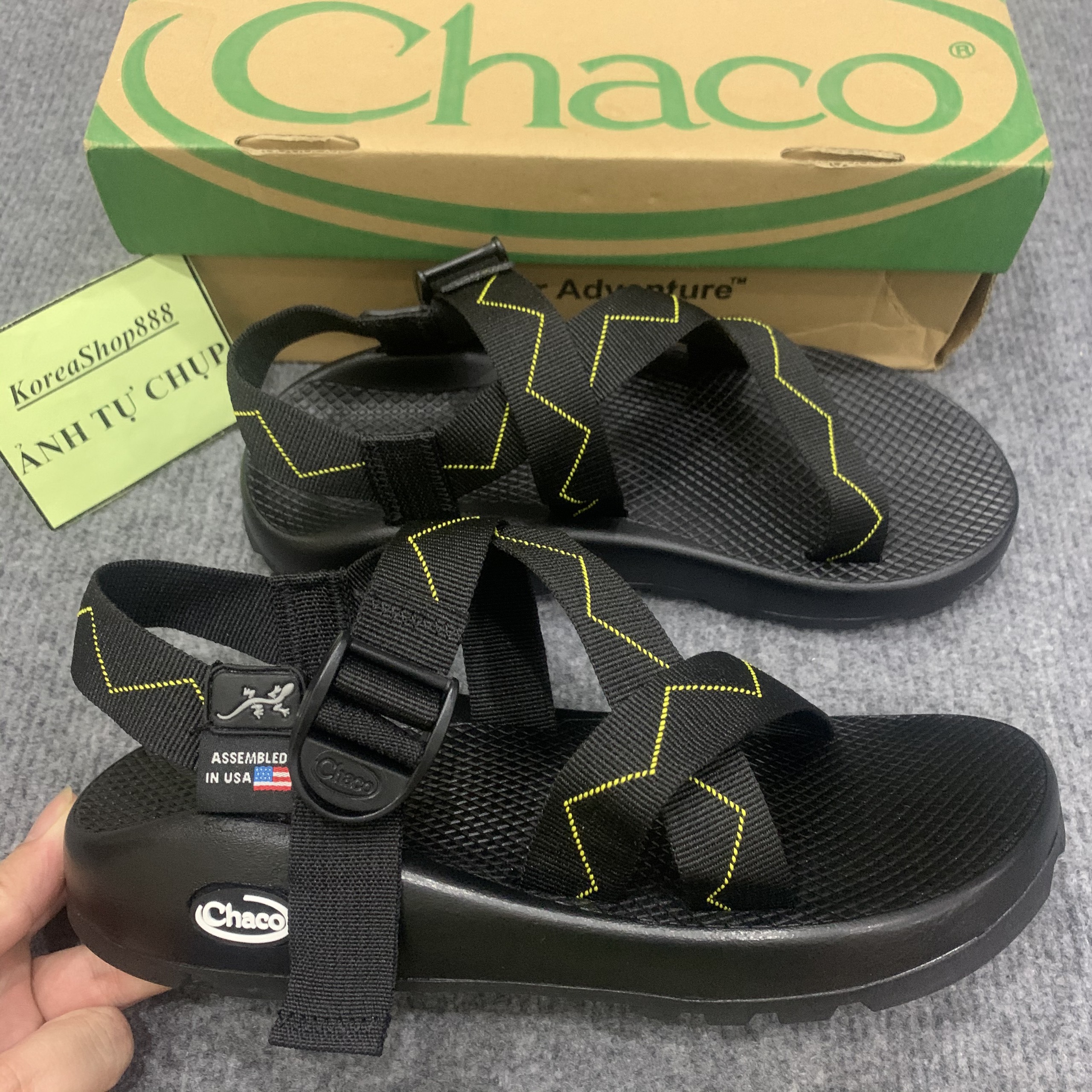 Dép Xăng Đan Nam Chaco Đế Cứng Mã D43
