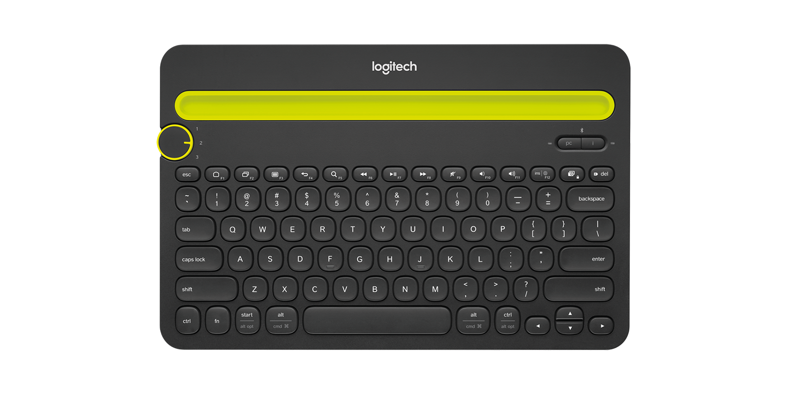 Bàn phím Bluetooth đa thiết bị Logitech K480