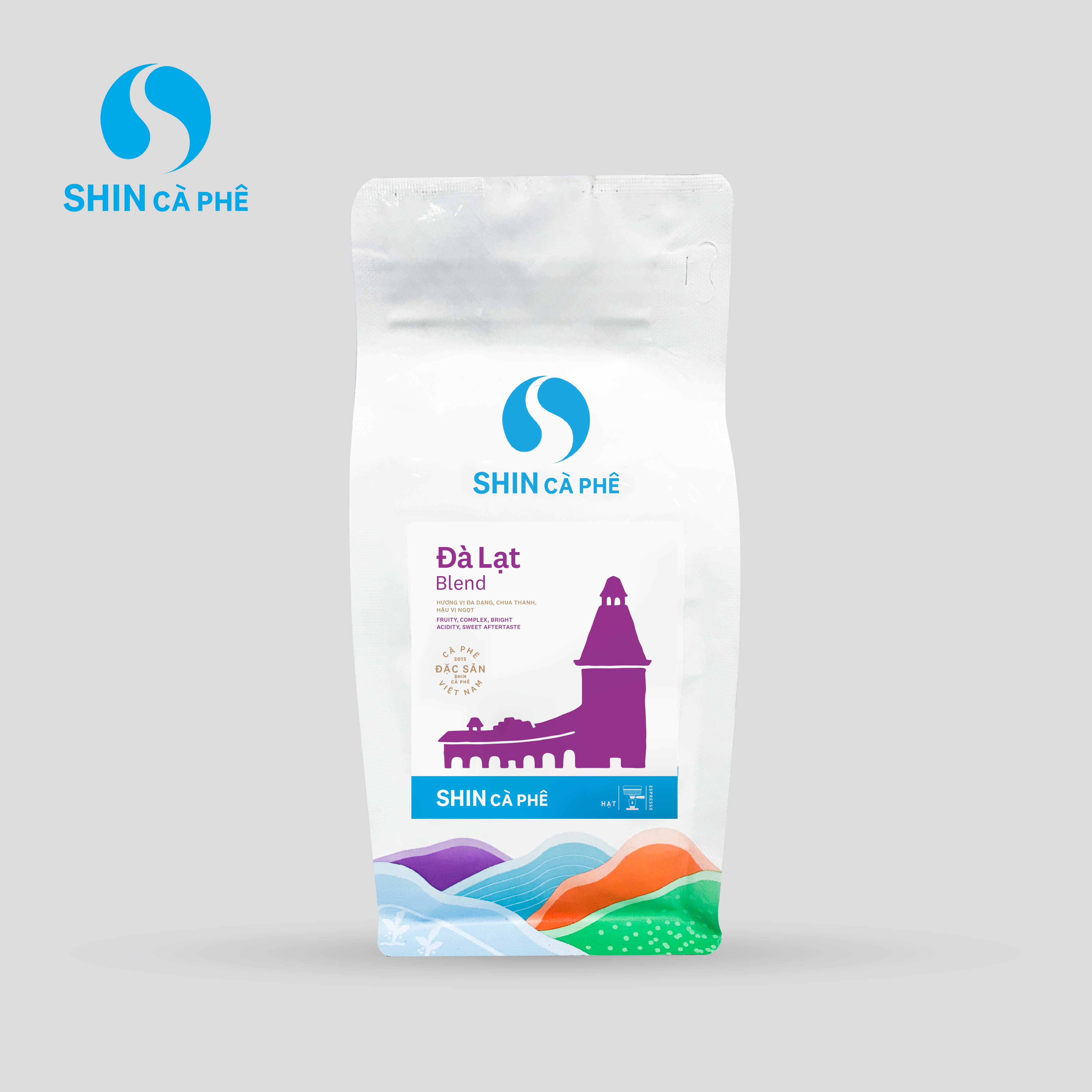 Combo Cà phê Espresso - SHIN Cà Phê - Cà phê đặc sản vùng miền - Gói 250g