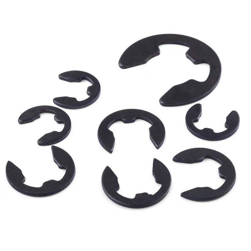 E clip คลิปล็อค แหวนล็อค กิ๊ปล็อค แกน เกือกม้า Circlip External Ring