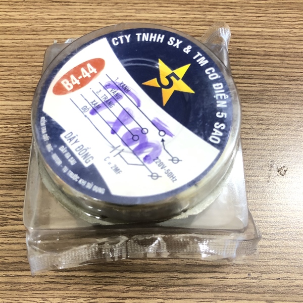 Cuộn dây quạt hộp B3/B4 ,stator B3-46/ B4-46/B3-44 / B4-44 - Tròn ( 100% đồng ) - Điện Việt