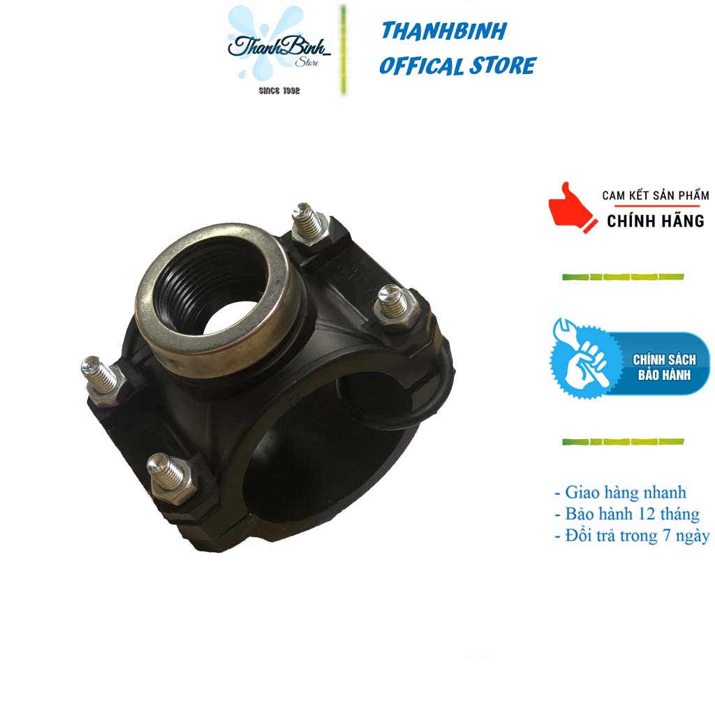 Đai khởi thuỷ/ chia nhánh ống nước 32/ 40/ 50/ 63 hdpe- hathaco