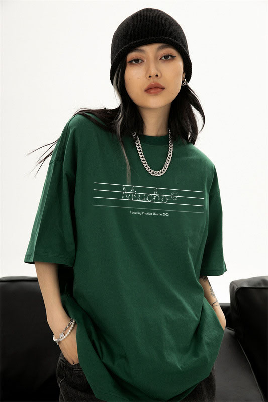 Áo thun form rộng nữ Unisex chất vải cotton MT004 Miucho in basic