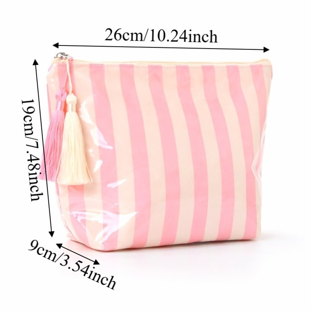 Fashion%20Portable%20Fringed%20Travel%20Toiletry%20Bag%20Cute%20Design%20Large%20Capacity%20PVC%20Striped%20Cosmetic%20Bag%20Glossy%20Zipper%20Closure%20Makeup%20Brush%20Bag%20Beach%20-%20Image%202