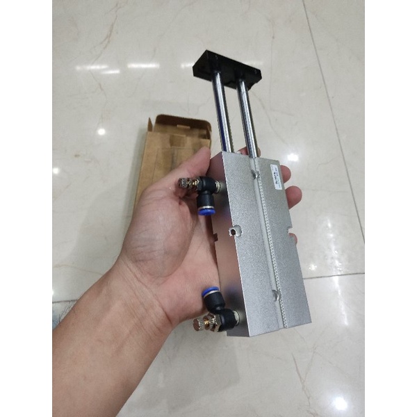 Xi lanh TN 20*75 có sẵn van tiết lưu