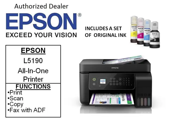 epson l5190 photo print