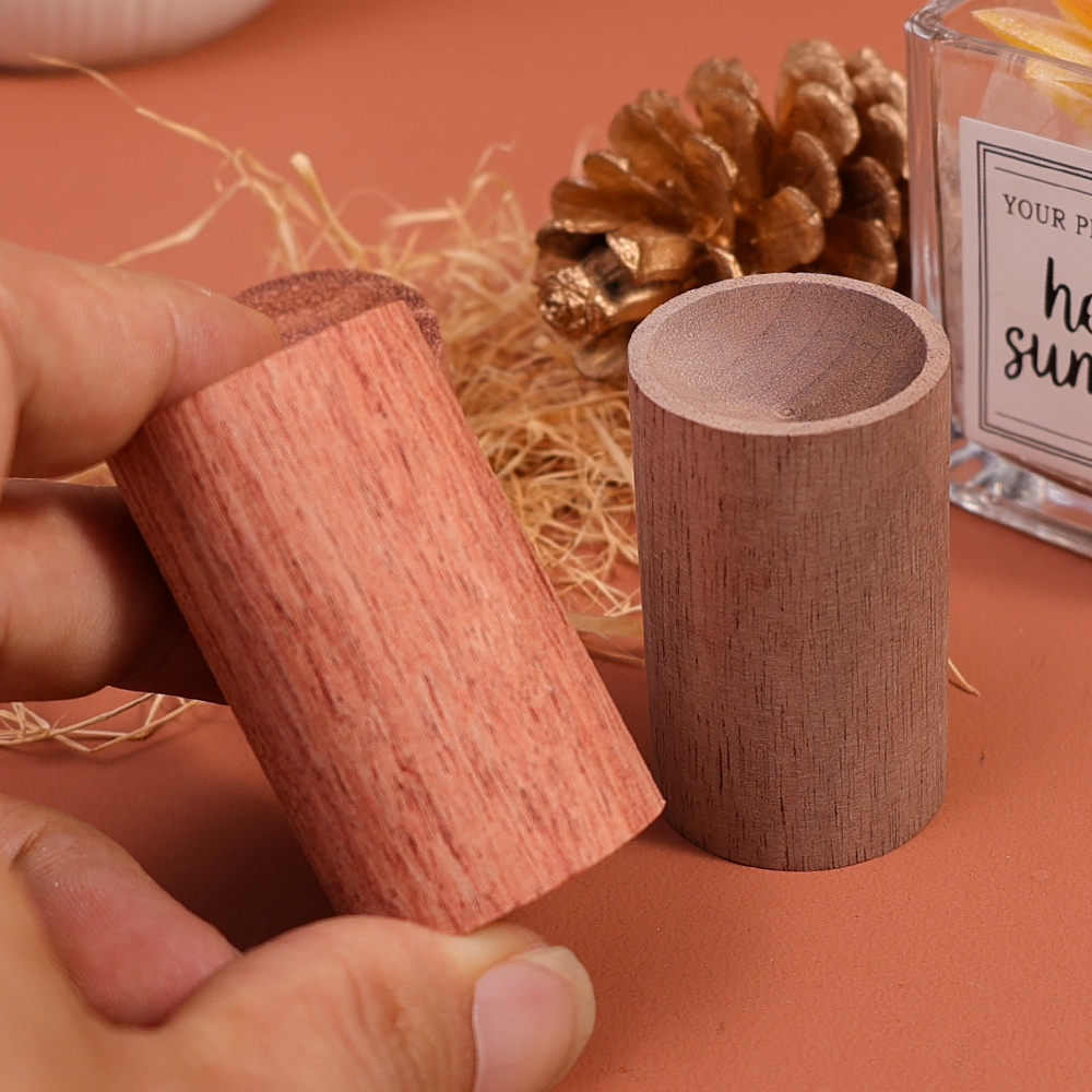 Cylinder Essential Oil Aromatherapy Diffuser Resuable Indoor Expanded Fragrant Wood Refreshing Sleep Aid Wooden Diffuser