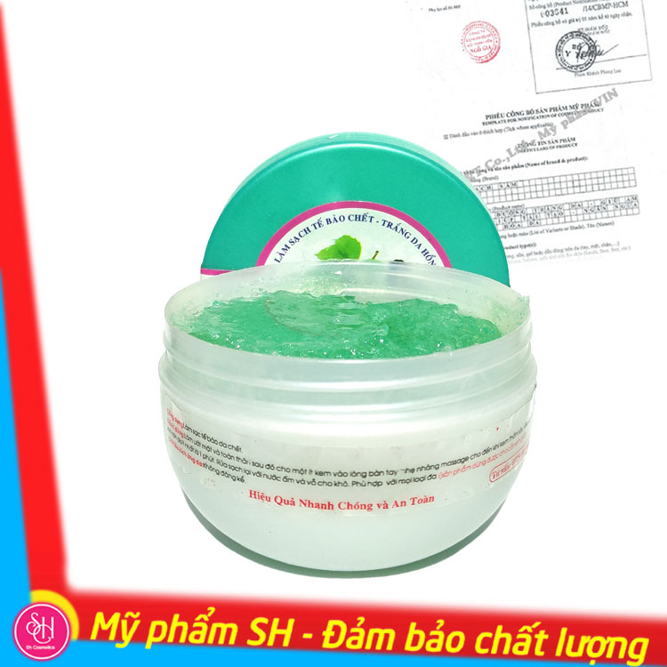 Kem tẩy tế bào chết da mặt Bạch sâm 60ml