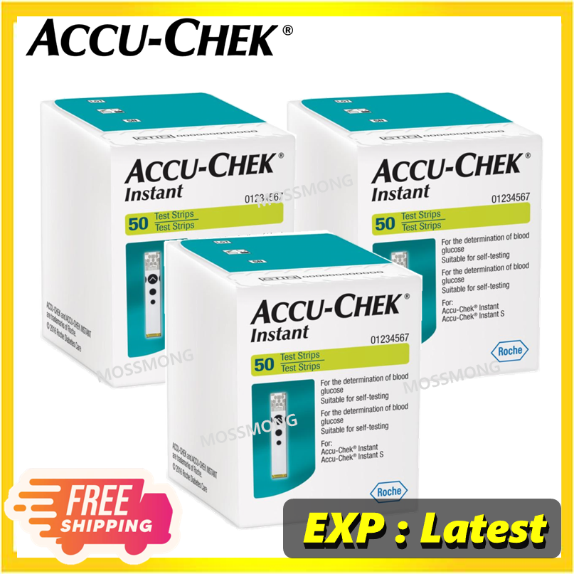 Accu chek Instant test strips 150's (EXP Latest) Lazada PH