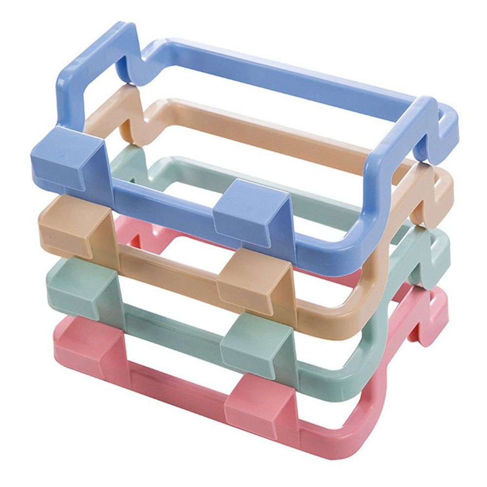LABAICAI Plastic Hangable Multifunction Punch free Practical Garbage Bag Rack Storage Rack Trash Rubbish Bag Holder Kitchen Accessories