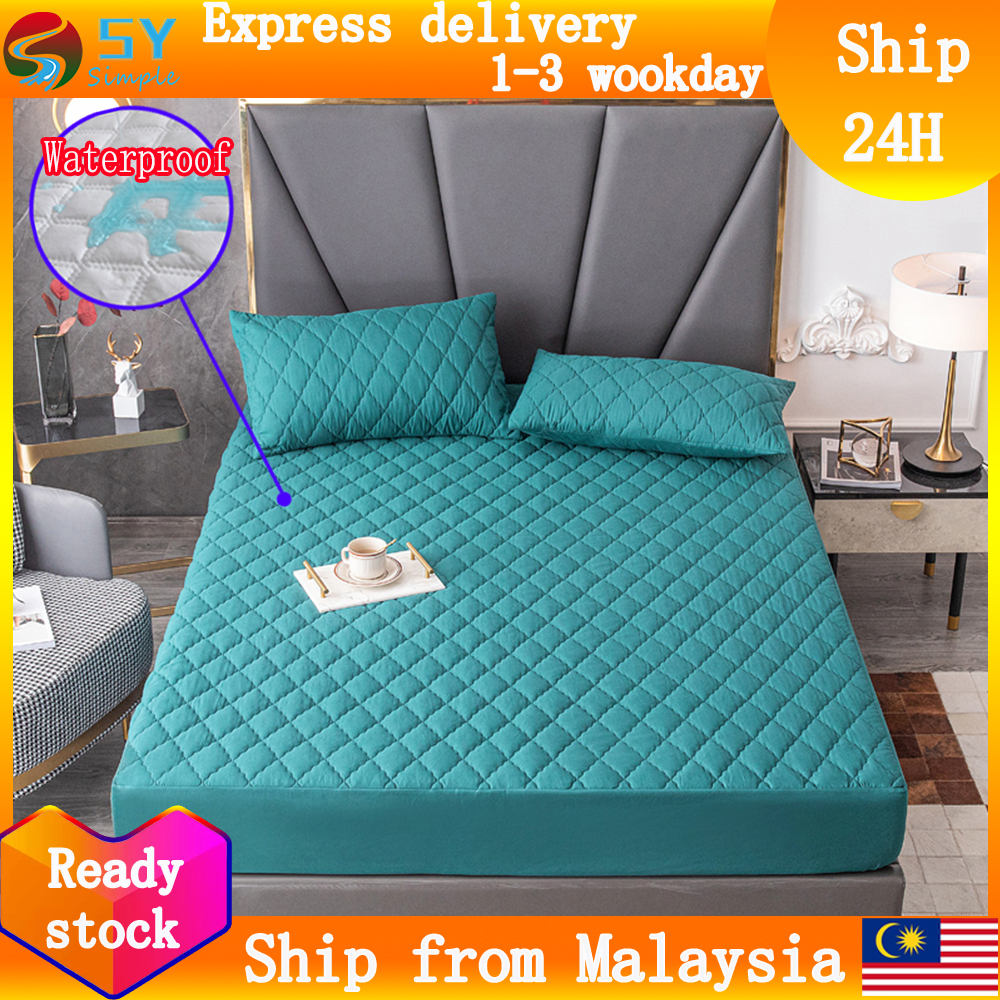 clearance-sale-100-waterproof-mattress-cover-solid-mattress-cover