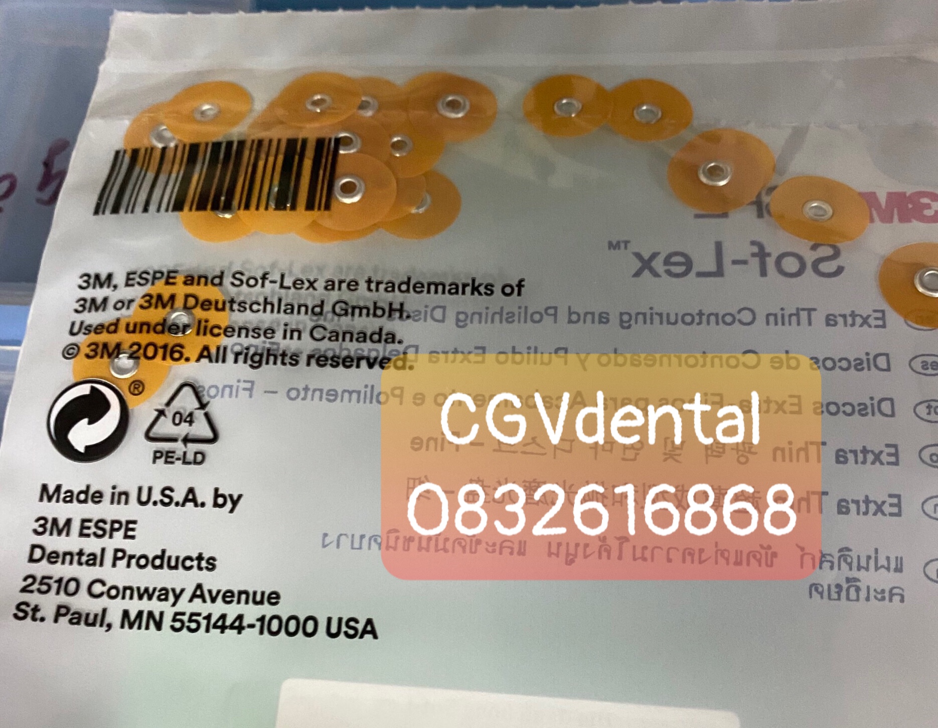 Đĩa đánh bóng Softlex - 4931 SOFLEX EXTRA THIN MEDIUM