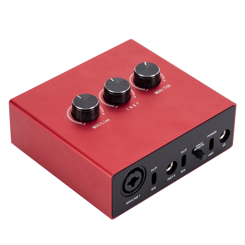 External Sound Card Recording Sound Card for Live Recording