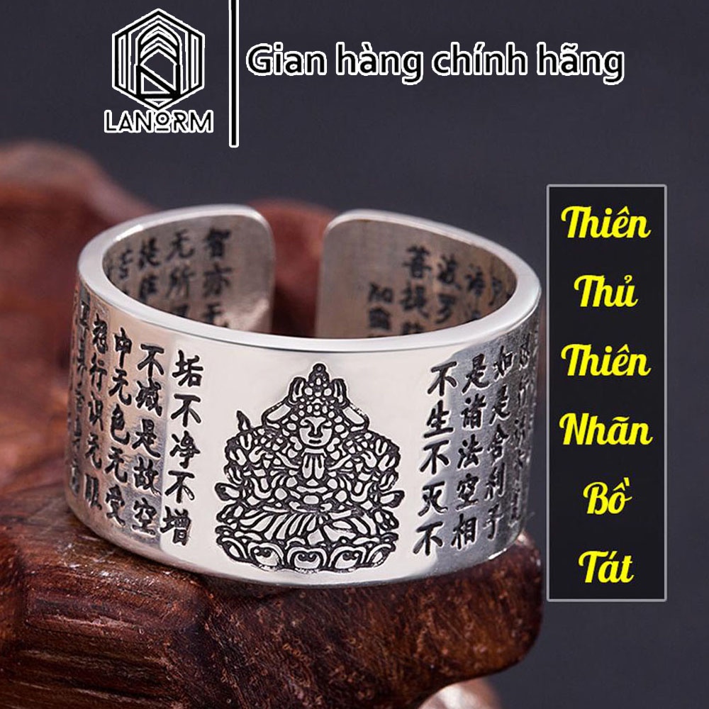 NHẪN BÁT NHÃ TÂM KINH TITAN KHÔNG GỈ