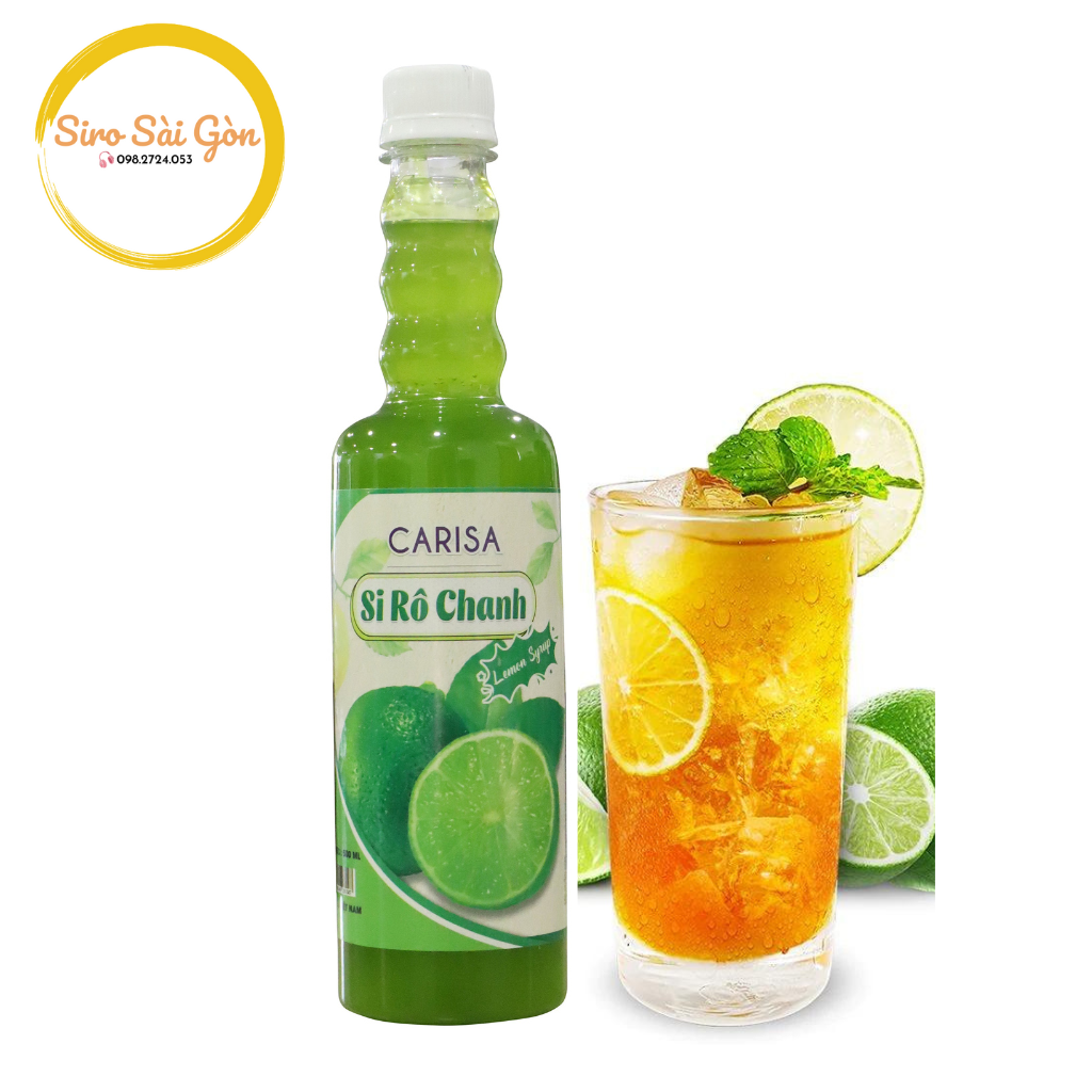 SIRO CHANH CARISA 500ML - Trà Chanh Siêu Hot