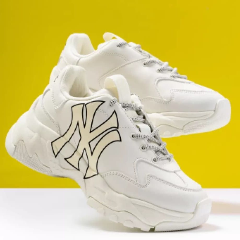 Giày Sneaker Nam Nữ Big Ball Chunky MLB NY ( Full box+ bill + nước lau giày)