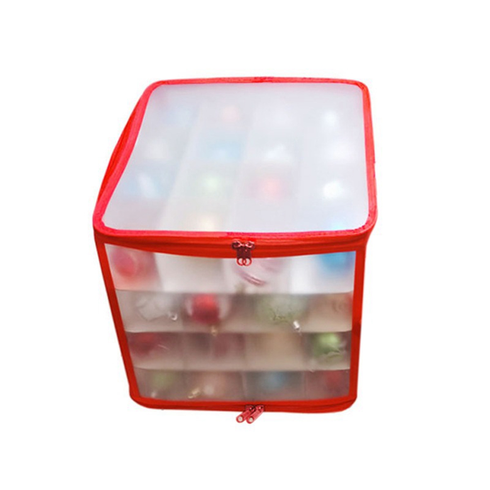 Baubles Storage Box Christmas Balls Storage Xmas Tree Decorations Organizer Bauble Storage Divider Toys Storage Box Easy to Use.