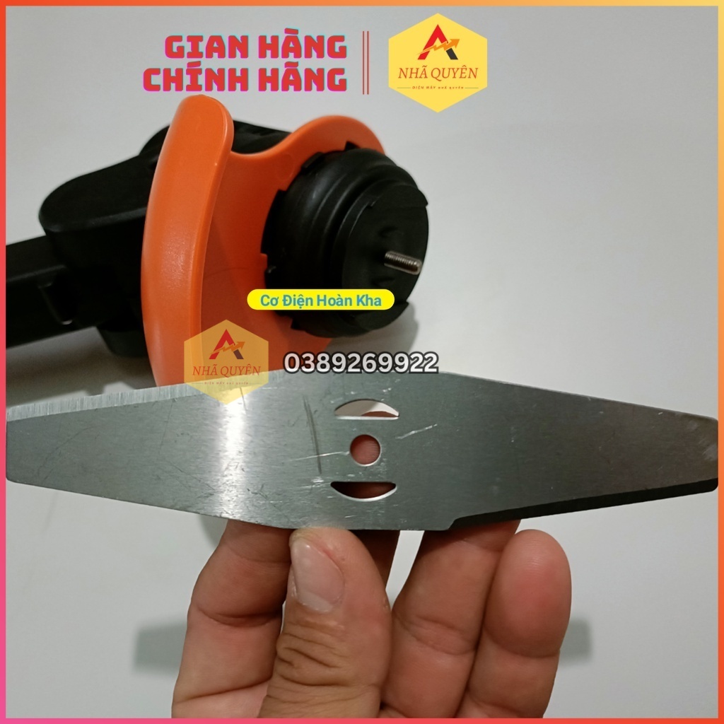Lưỡi dao hợp kim máy cắt cỏ pin 15cm