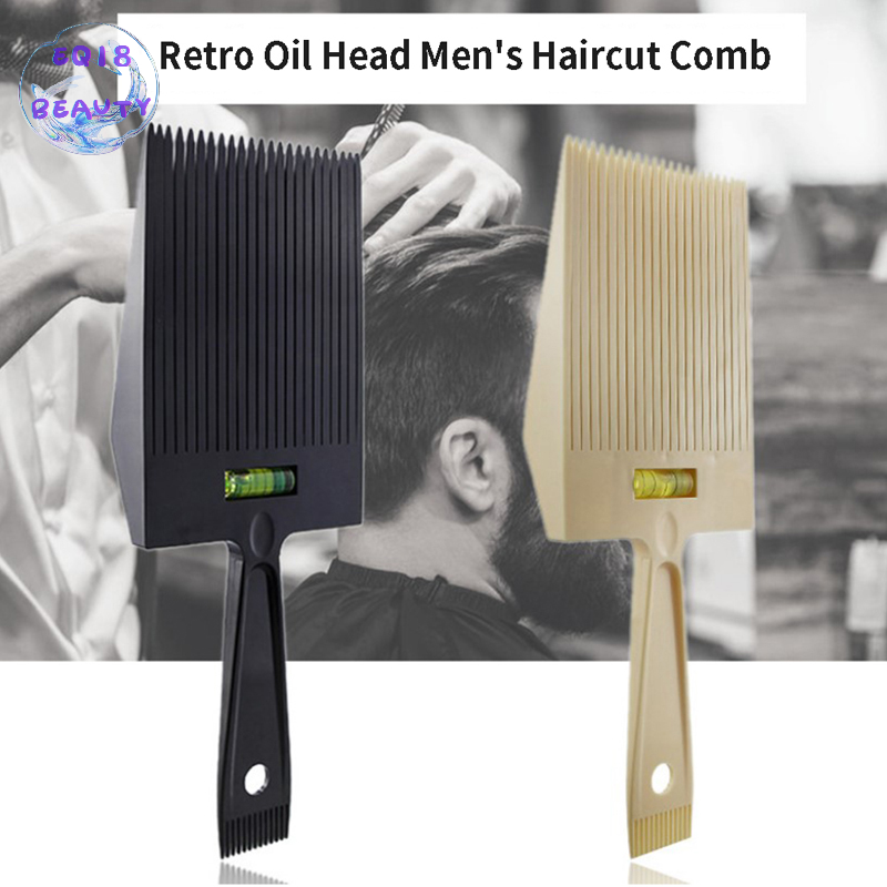 🔥EQ18 Lược dẫn đầu phẳng cho nam Lược Cắt Tóc Lược Cắt Tóc dụng cụ cắt tóc kiểu tóc cho thợ cắt tóc