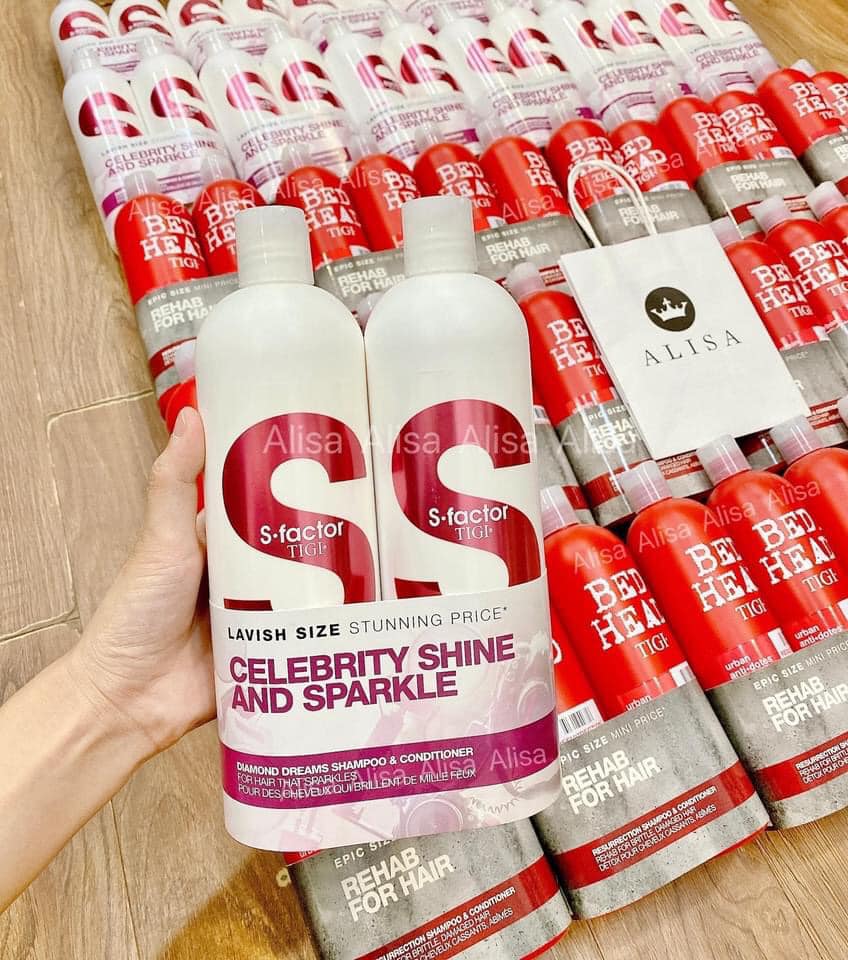 Cặp dầu gội xả Tigi  750ml/lọ - ALISA