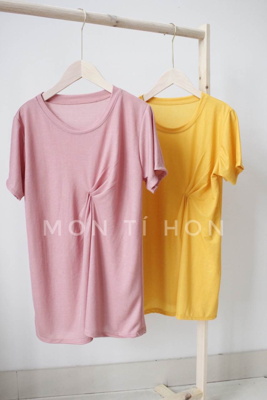 Áo thun bầu Chất cotton đẹp - Free size 45-65kg