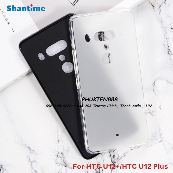 ỐP LƯNG ĐIỆN THOẠI HTC U12 PLUS SILICONE DẺO