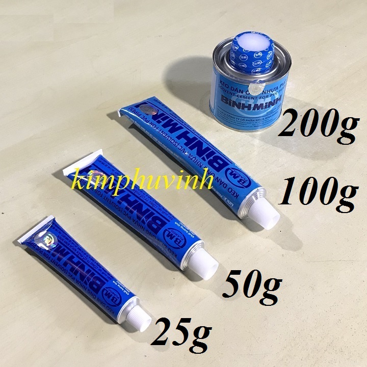 KEO DÁN ỐNG NƯỚC BÌNH MINH - KEO BÌNH MINH