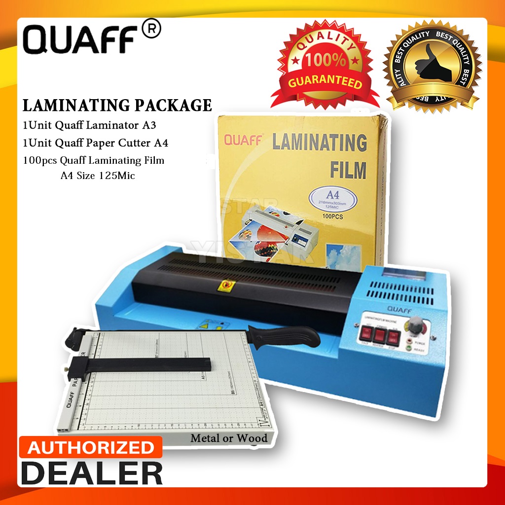 Quaff Laminating Package for Business, School, Office Best choice of