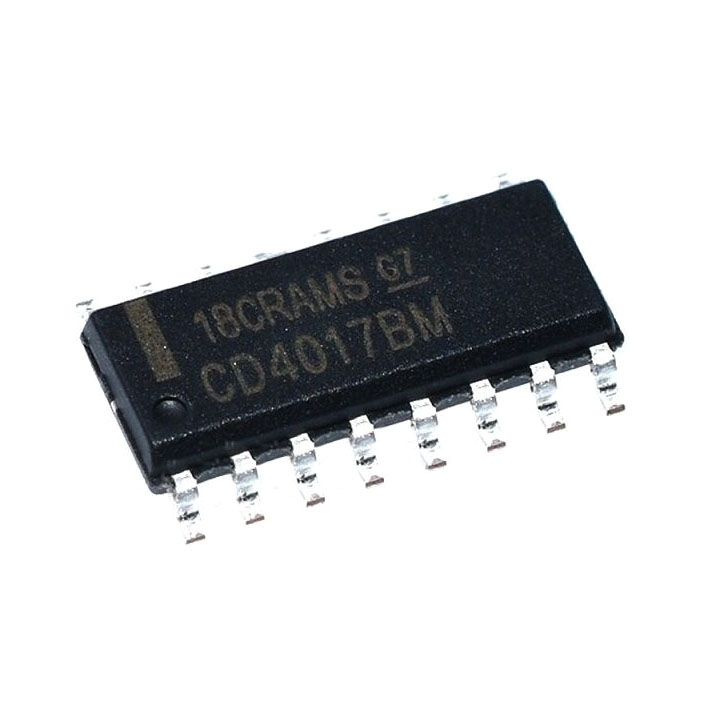 Ic logic cd4017 sop16 chân dán