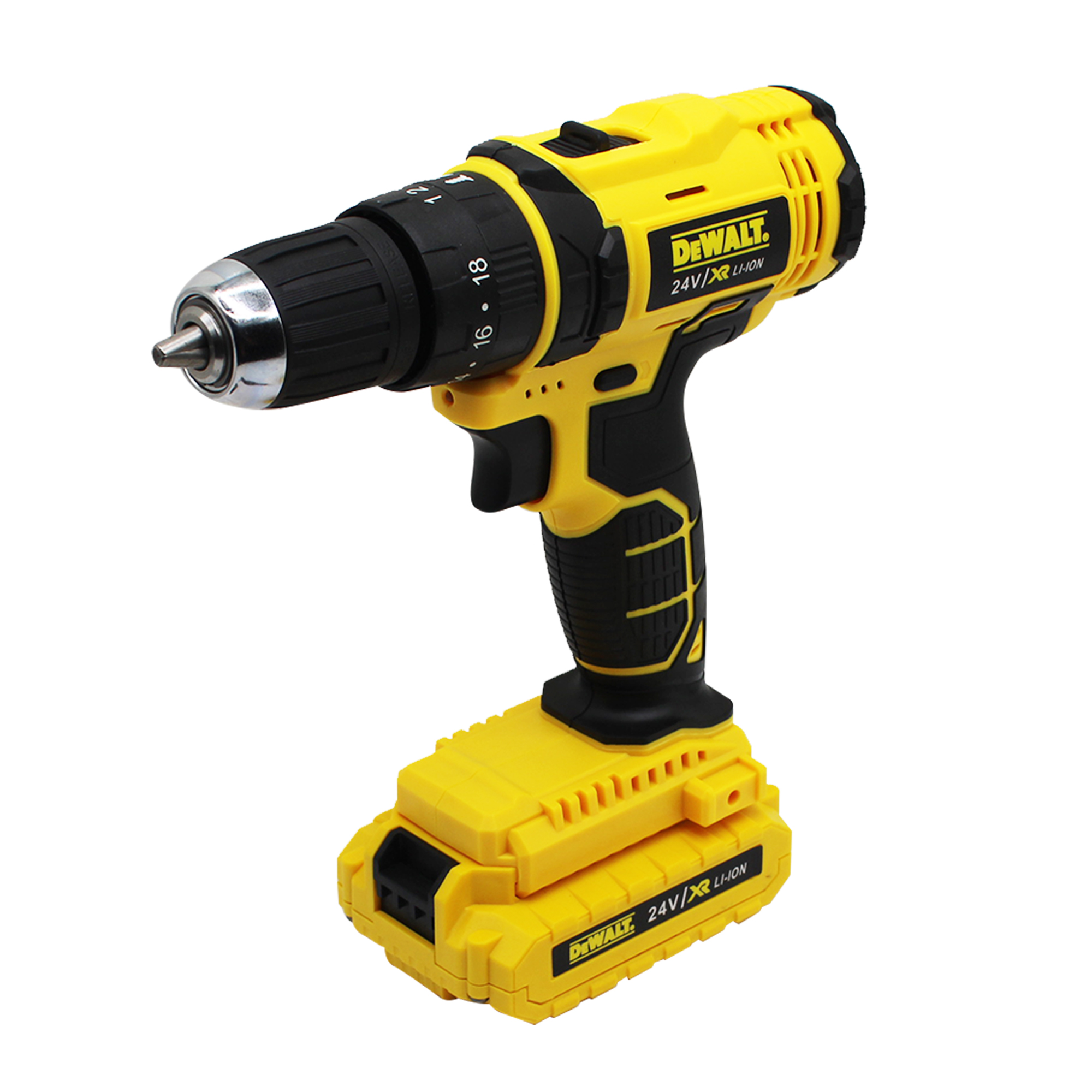 Professional Cordless Screwdriver Drill Rechargeable Li-ion Battery ...