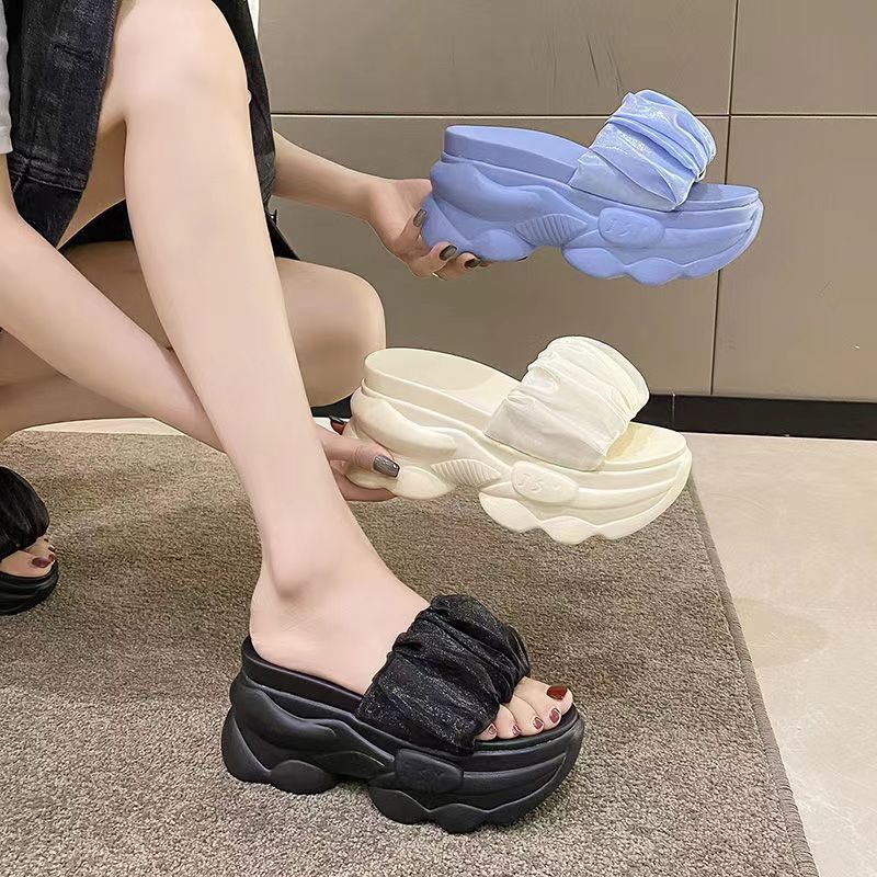 Sandal for Ladies Korean with Wedge Platform Sandals Wedge Sandals
