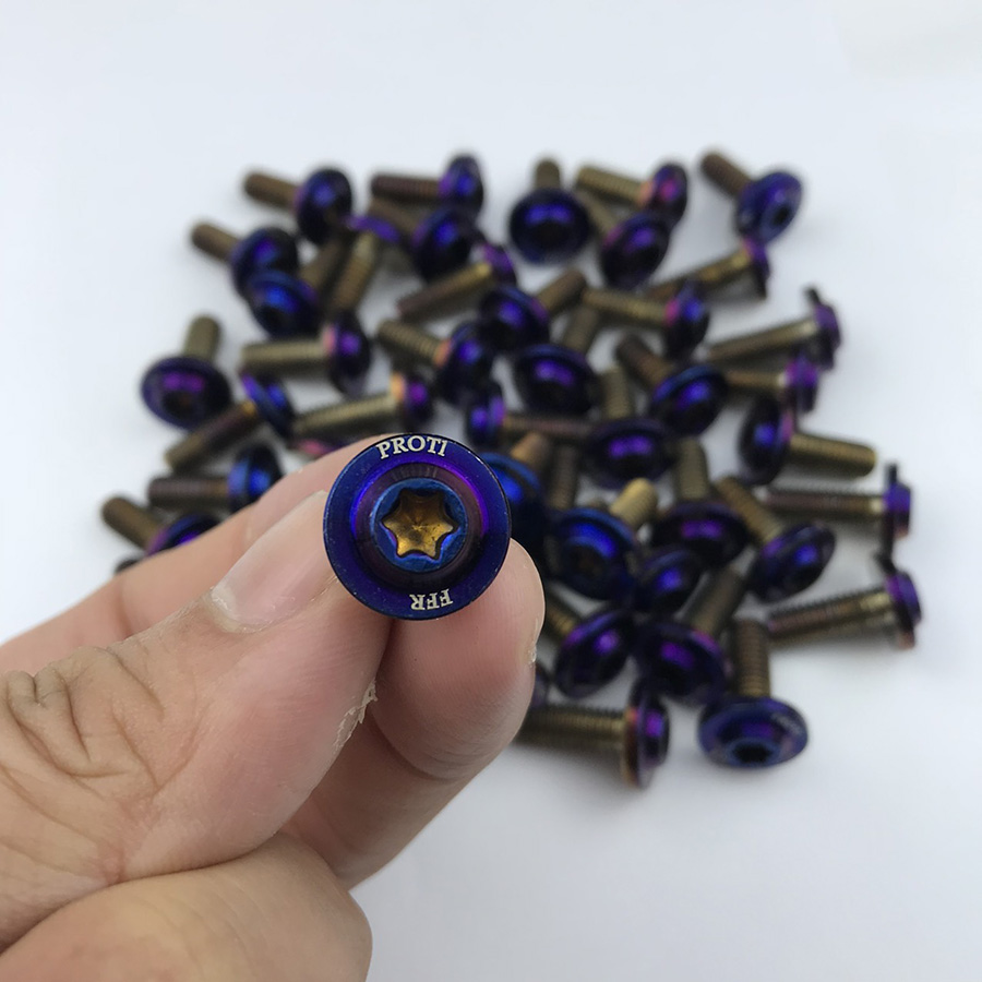 Ốc Proti M6 ,M8 Xi Màu Trang Trí Xe Máy [ Chọn 1 hoặc 5 ]