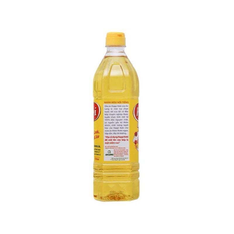 Dầu ăn Happy Koki , Cái Lân 1 lít