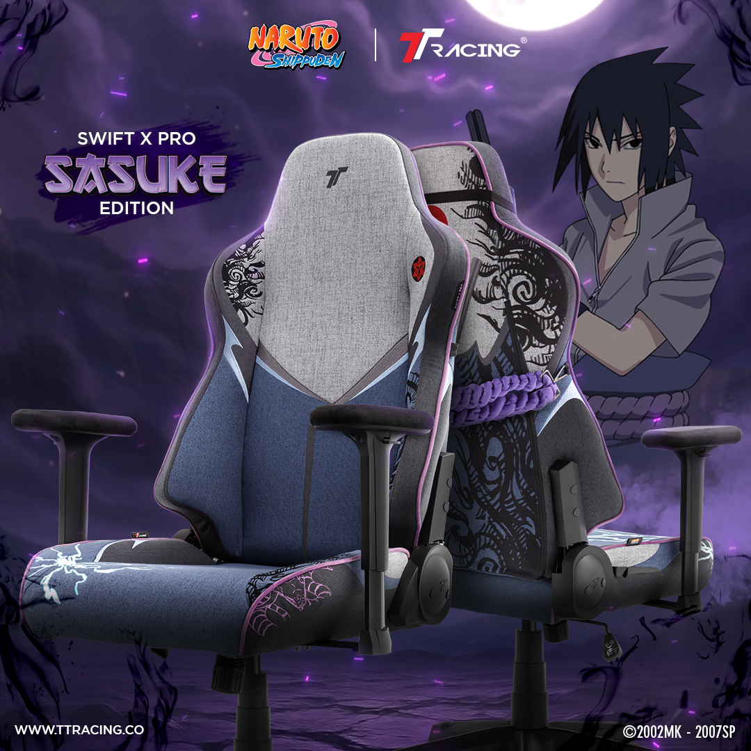 TTRacing Swift X Pro Air Threads Fabric Gaming Chair - Sasuke