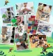 Mc DIY 100/200pcs My Building Block World Children's Educational Magnetic Building Block Assembly Toys. 